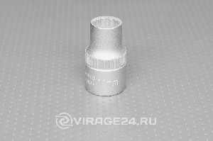 Головка торцевая 11мм. 12-гр 1/2" АРСЕНАЛ S1212-11
