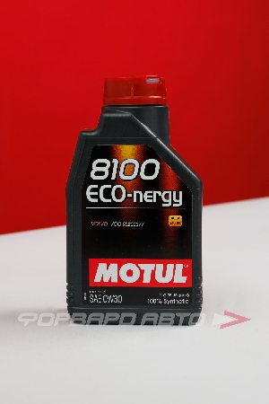 Масло моторное 0W30 1л, ECO-NERGY 8100 А5/В5 SP (с) MOTUL 113553