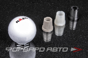 Ручка КПП ROUND KNOB-MT WHITE RAZO RA101