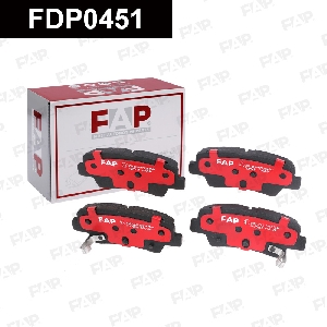Колодки тормозные FAP FDP0451