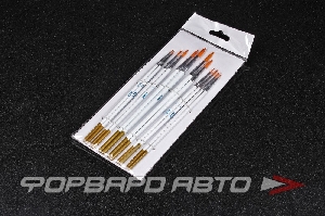 Набор кистей из синтетического волоса, 12 шт. <> 