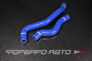 Патрубки радиатора силиконовые MMC Lancer EVO 4 5 CP9A CN9A синие AUTOBAHN88 