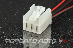 Разъем 3-х контактный прикуривателя (с проводами) CARGEN AX471