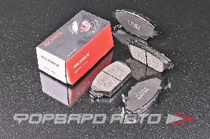 Колодки тормозные дисковые REDREX RBP0206