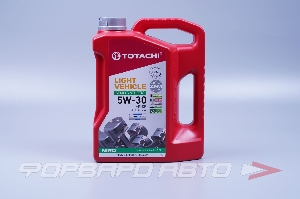 Масло моторное 5W30 4л, NIRO LV SP/SN PLUS, SN/RC/GF-5 (п/с) TOTACHI 19504