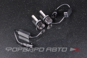 Лампа светодиодная головного света H27 880 12V 25W, 6000K с радиатором SARITI E5/H27 12V