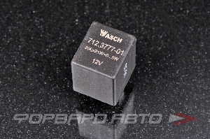 Реле 12V 3-х контактное поворотов и аварийной сигнализации иномарки Европа WASCH 712.3777-01