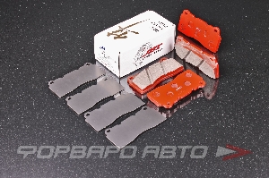 Колодки тормозные для тормозной системы 4-х поршневой R18, задней, Toyota Land Cruiser 200/ Lexus LX570 JBT ZA02