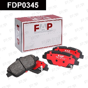 Колодки тормозные FAP FDP0345