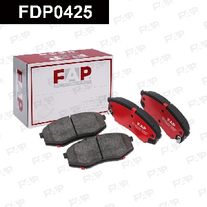 Колодки тормозные FAP FDP0425