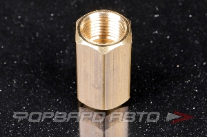 Муфта соединительная трубки-переходник латунь М10*1/М12*1 внутр  М-131-А/В
