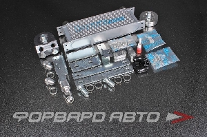 Радиатор масляный ДВС для Toyota GT86 Subaru BRZ FA20 2012- + установочный комплект KATECOOL 