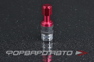 Ниппель сборный алюминиевый красный Tuning Valves TPI 