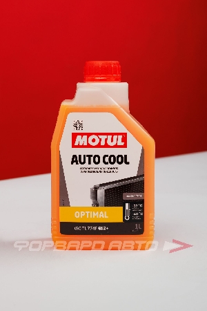 Антифриз Auto Cool Optimal -37°C (оранжевый) G12/G12+, 1л (истек срок годности) MOTUL 111180