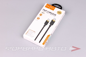 Кабель USB-C 100W Type-c+Type-C 1.2м черный HOCO U109