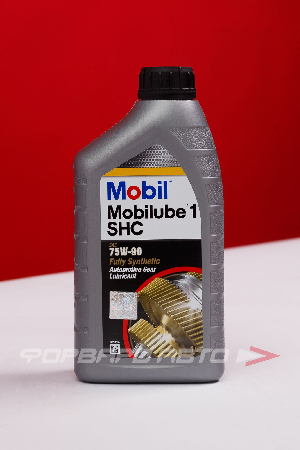 Масло трансмиссионное 75W90 1л, Mobilube 1 SHC GL-4 (c) MOBIL 149618