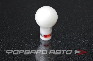 Ручка КПП белая, пластик RALLIART STYLE RSK-W