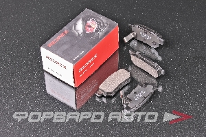 Колодки тормозные дисковые REDREX RBP0208
