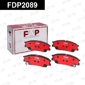 Колодки тормозные FAP FDP2089