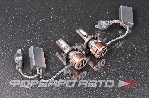 Светодиодные фары головного света P12/H4 с вентилятором 12V 65W 6000Lm 5500K AOZOOM P12/H4 12V