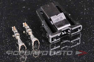 Разъем 2-х контактный подсветки номера (с проводом) CARGEN AX6572