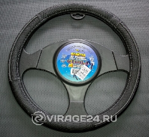 Оплетка руля (М) противоскользящая "GIDRA" ZORK 