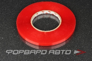 Скотч 2-х сторонний 9мм, 50м (0,205мм основа - полиэфирная, адгезив - акрил., цвет - прозрачный) 3M 9088FL