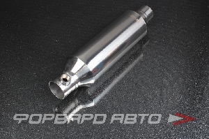 Резонатор универсальный вход/выход = 51 мм, D корпуса = 102 мм, длина = 425 мм (с отверстием под лямбда-зонд) PROSPORT RS-01610