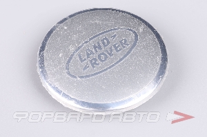 Колпачок ступицы для литых дисков Land Rover, D48/65мм, Silver/хром <> LR-06