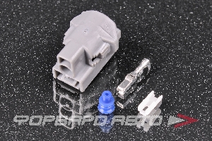 Разъем 1 way датчика детонации TOYOTA 22-20 AWG (090II-SKT1) .08-1.2mm (090II-SL1) 090II Sealed Series  1-1-2