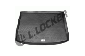 Коврик в багажник VW GOLF 7 hb (12-19) серый duo L.LOCKER 