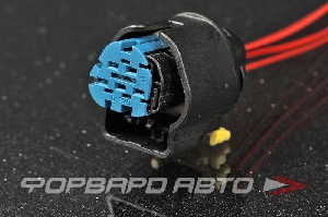 Разъем 4-х контактный датчика массового расхода воздуха (с проводами) CARGEN AX3205