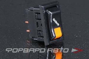 Кнопка 3 положения, Off-On-On, с иконкой "FAN", 12V 25A RACING ELECTRIC FE-A2708