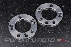 Проставки колесные 5 мм, 4/5*98 - 114,3 CNC, shiny grey anodized HT SE45006.1