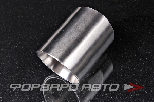 Насадка глушителя Вход = 57 мм Выход = 90 мм (нержавеющая сталь), скошенная, шлифованная MG 