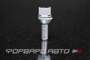 Купить Болт колеса 12*1,5*28 конус-эксцентрик (подстроечный), ключ на 17, сталь, хром ВЕКТОР C17A28PCD Болт колеса 12*1,5*28 конус-эксцентрик (подстроечный), ключ на 17, сталь, хром ВЕКТОР C17A28PCD