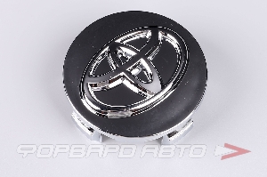 Колпачок ступицы для литых дисков Toyota, D56/62 мм, зеркало <> TY-010