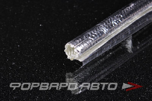 Термоизоляция 6.3 мм*1,2 м (Thermashield T6 Split Aluminum/Fiberglass 1/4" x 4') TECHFLEX 