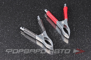 Зажим "Крокодил" 30А (в изоляции)  