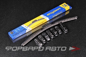 Купить Щётка стеклоочистителя 450 мм (18") бескаркасная GOODYEAR GY000438 Щётка стеклоочистителя 450 мм (18") бескаркасная GOODYEAR GY000438