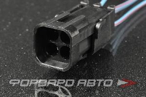 Разъем 4-х контактный датчика кислорода (с проводами) CARGEN AX306