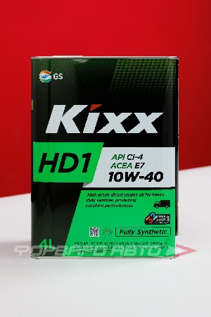 Купить Масло моторное 10W40 4л, HD1 CI-4 (D1) KIXX L206144TE1 Масло моторное 10W40 4л, HD1 CI-4 (D1) KIXX L206144TE1