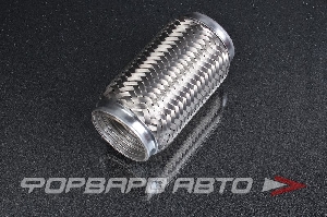 Гофра глушителя усиленная) трехслойная, усиленная