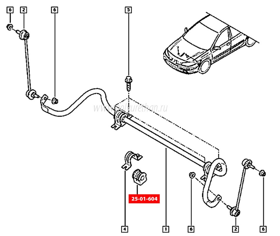 Подвеска рено сценик 2 схема передняя
