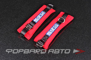 Ограничитель движения рук, Sparco Arm Restraint, 2 шт, красный SPARCO 