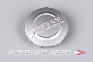 Колпачок ступицы для литых дисков Nissan, D54/60мм, Silver, Save Car 8_60мм_TG racing	_NISSAN