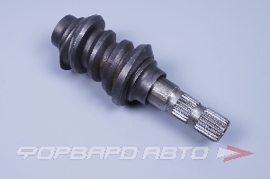 Вал рулевой колонки ВАЗ 2101-03-06 с корот валом (червяк) ВолгаАвтоПром 2101-3401035-01