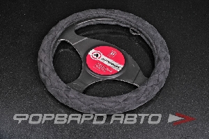 Купить Оплётка руля (M) алькантара, стёганая AUTOPROFI SP-9020M Оплётка руля (M) алькантара, стёганая AUTOPROFI SP-9020M