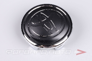 Колпачок ступицы для литых дисков Toyota, D50/57мм, h=5-13мм Хром <> TY-02