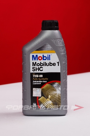 Масло трансмиссионное 75W90 1л, Mobilube 1 SHC (c) MOBIL 157287